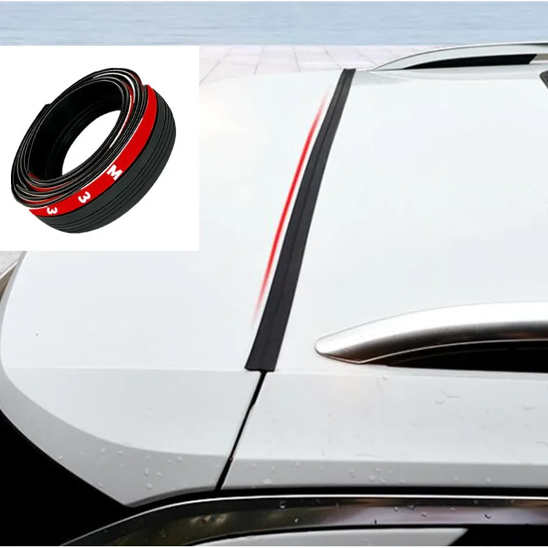 Hot Car Suv Roof Trunk Coperchio Gap Sealing Strip Sticker Per Toyota Yaris Corolla Rav4 Auris Prius Camry C-Hr Chr Prado Venza