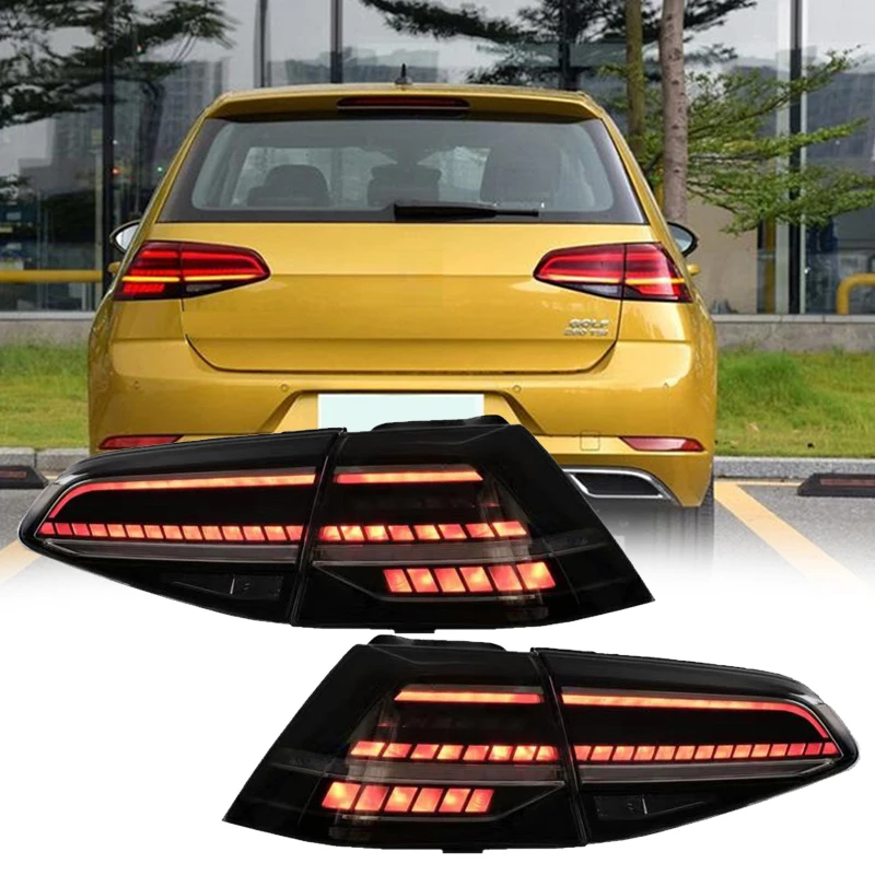 

Car Styling for VW Golf 7 Golf 7.5 Taillight 2013-2018 MK7 MK7.5 LED Rear Lamp DRL+Brake+Park+Dynamic Signal+Reversing light