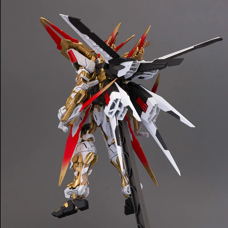 BANDAI MG 1/100 MBF-P03D Gundam с голубой рамкой D титановый сплав окраска Mg Фигурки игрушки Рождественский подарок игрушки