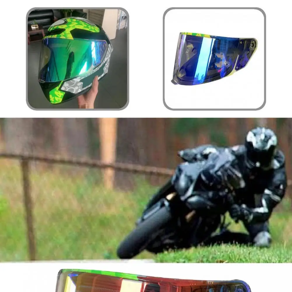 Replaceable Lightweight Night Vision Motorcycle Helmet Faceshield For