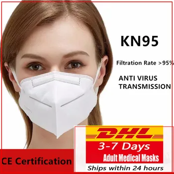 

DHL 100Pcs Medical-Disposable viruses mask mascarilla mascarillas masque mundschutz maske facemask n95mask kn95mask pm25 Kit