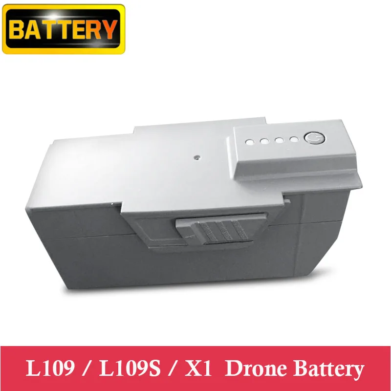 

For L109 / L109S / X1 Drone Battery 11.1V 1600mAh 20-25 minutes Flight Time Lithium Battery RC Quadcopter Spare Battery