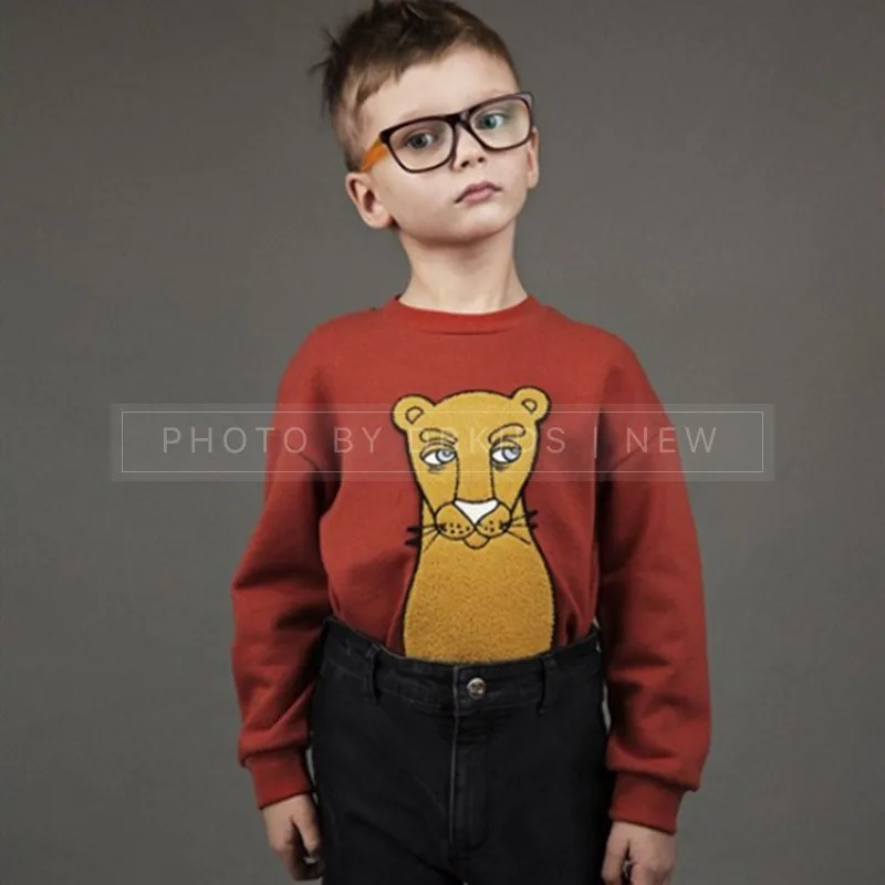 Kids Fall Clothes Mini Brand 2022 Boys Jackets Sweatshirt Pants Cartoon Leopard T-Shirts Baby Girls Coat Cotton Outwear Tops sweatshirt kid from vine