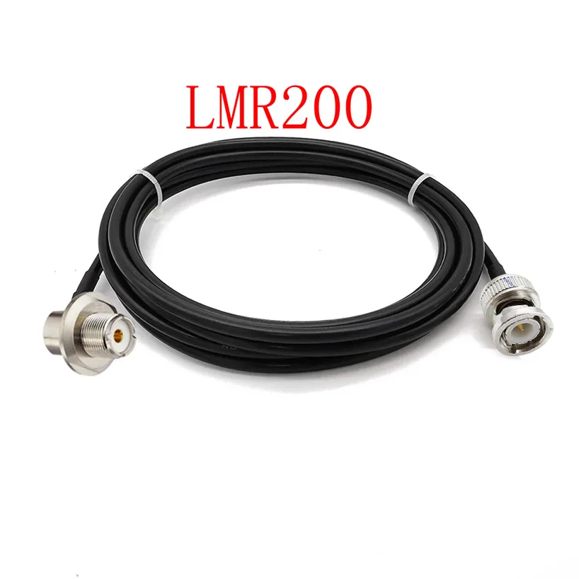 BNC Male к UHF SO239 авто-антенна Коаксиальный Stecker LMR200 кабель для авто SUV Lkw CB радио
