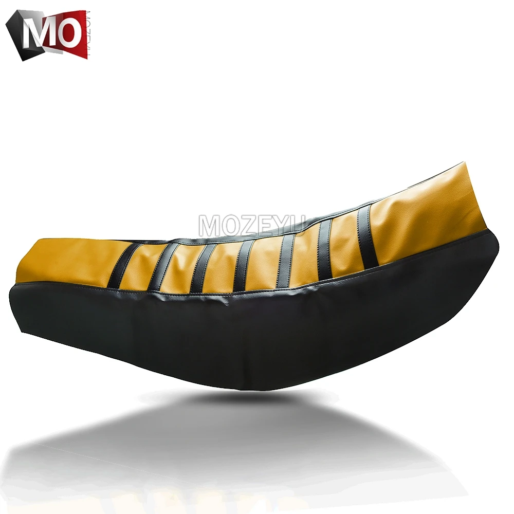 Yellow Для Yamaha TTR TW TY WR XG XT XTZ YFZ YZ 125 200 225 230 250 400 426 450 600 с героями мультфильма «Холодное сердце»,/X Z X TRICKER Мотоцикл резиновый мягкий чехол для сиденья - Цвет: Yellow