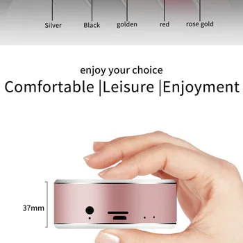 

Portable Bluetooth Speaker Built-inMicrophone Aluminium Alloy Body Mini Speaker Wireless Bluetooth Mp3 Music Player