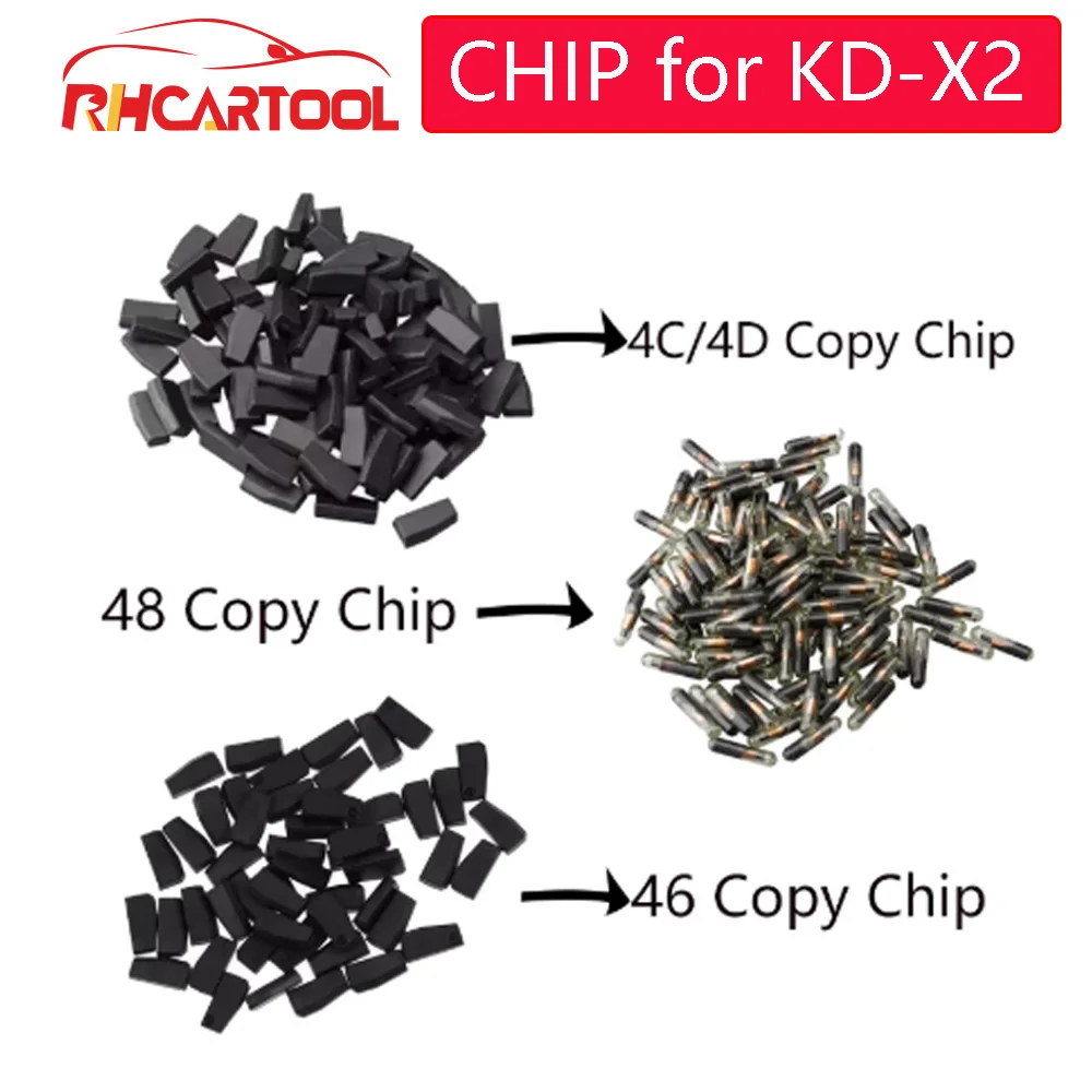 10 шт./лот KEYDIY KD 4C 4D 46 или 48 копия клон транспондер чип специально для телефона X2