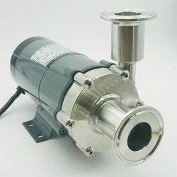 Magnetic Drive Pump 15RM Homebrew With Clamp 50.5mm Brewing   304 Stainless Steel Head Plug
