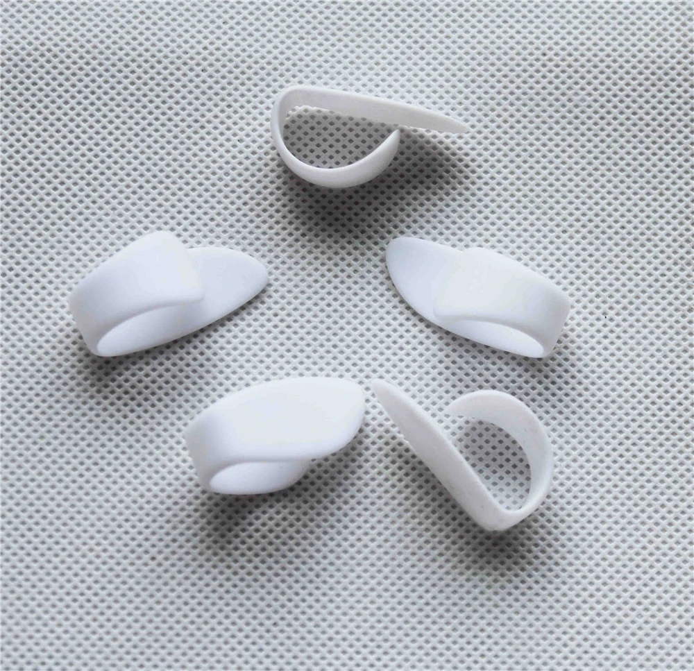 

100 pcs Finger Thumb Guitar Picks, Guitar Plectrum, Picks Plectrums for acoustic, classical and electric guitars