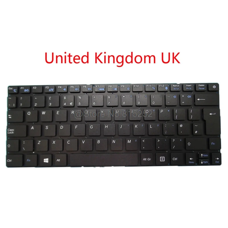 Ноутбук UK PO LA IT JP клавиатура для Chillblast Helios 3 i7 i5 Португалия Великобритания