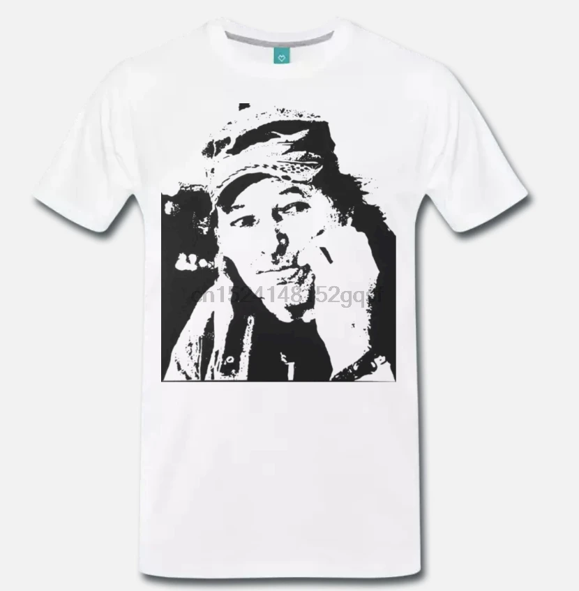 Футболка MAGLIA VASCO ROSSI KOMANDANTE ARTWORK CANTAUTORE ROCK- хлопок с короткими рукавами и круглым вырезом футболки S-3XL