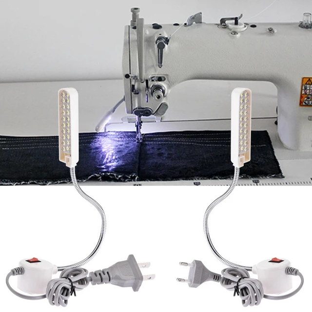 Newest 12/20/30led Portable Sewing Machine Light Led Light Magnetic  Mounting Base Gooseneck Lamp For All Sewing Machine Lighting - Industrial  Lighting - AliExpress