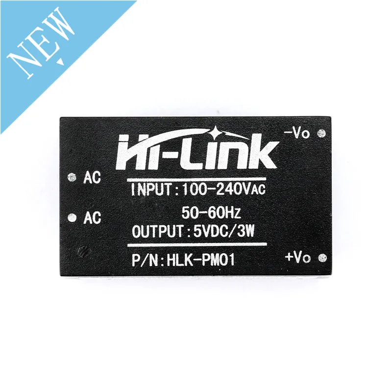 HLK-PM01 HLK-PM03 HLK-PM12 HLK-5M05 HLK-5M12 AC-DC 220V 5V 3,3 V 12V 5V700mA Питание модуль переменного/постоянного тока, стабилизированный понижающий модуль