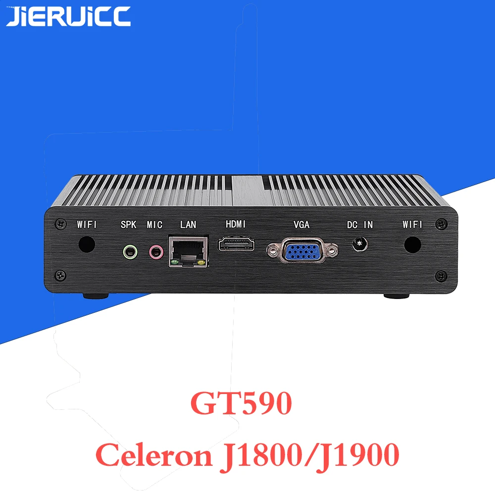 Мини-ПК intel celeron j1800 j1900 4K HD мини-компьютер Celeron 2955U для офиса/HTPC/колл-центра/домашнего компьютера