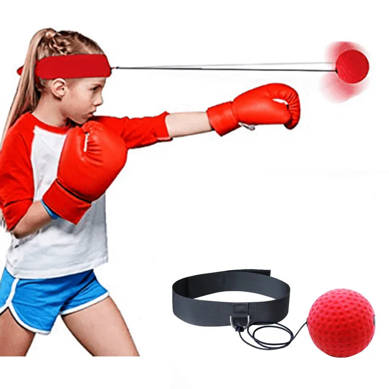 Details about   Boxing Ball PU Foam Ball Head Ball Boxing Practicing Ball Soft Kids For Adults 