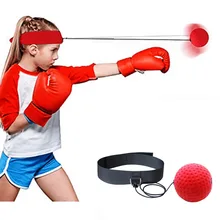 

Boxing Ball Reflex Speed Training Kids Sports Games Autism Therapy Sensory Toys For Children 5 6 7 8 9 10 Years Boys Gilrs