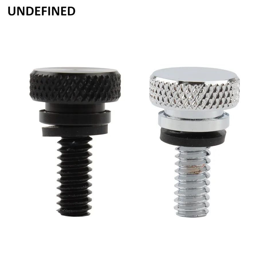 Tornillo Y Tuerca Negros Para Asiento De Guardabarros Trasero De Harley Touring Y Softail FL