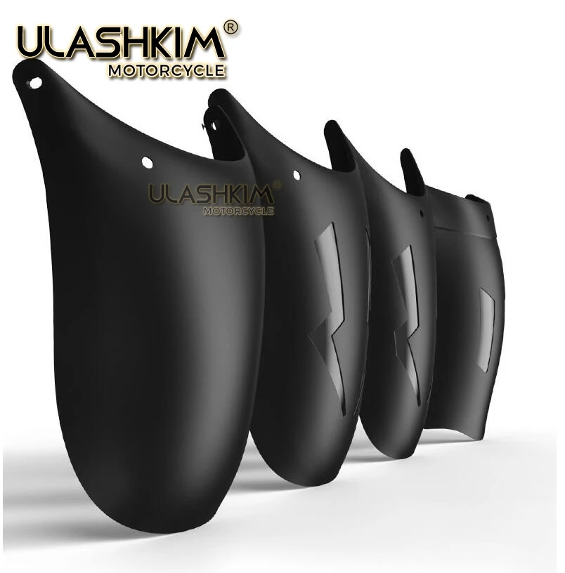 

Universal Motorcycle Rear Front Fender Extender Splash Wheel Cover Mudguard Extension Anti-splash ABS Wheel Cover All motorbike