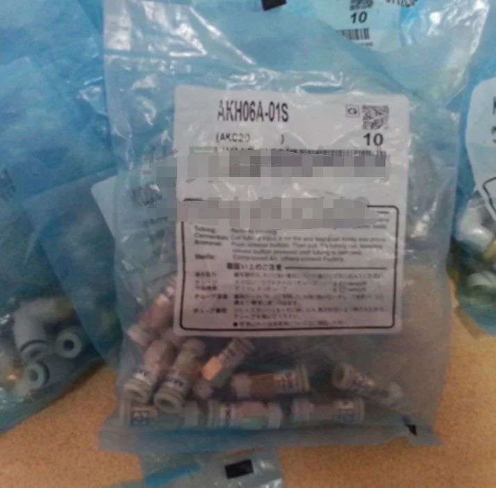 1bag-10pcs-new-smc-akh06a-01s-akh06a01s-fittings