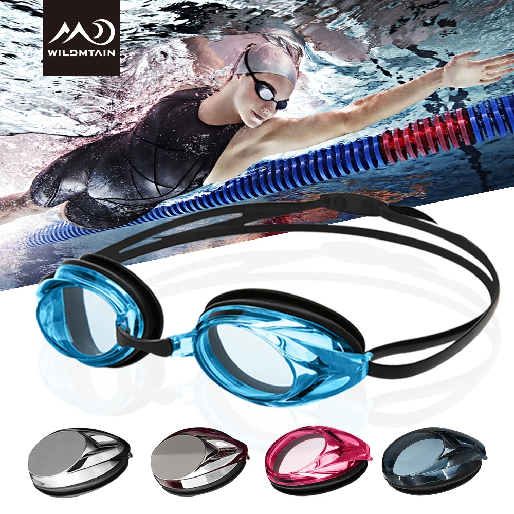 

WILDMTAIN Swimming Goggles Professional for Women and Men, Anti Fog UV Protection Waterproof Competitive Swim Racing Goggles SG1