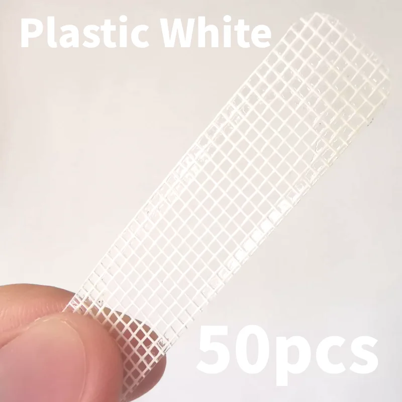 Plastic White 50pcs