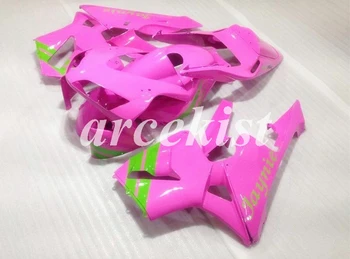 

4 Gifts New ABS Injection Mold Motorcycle Fairings Kit Fit For Honda CBR600RR F5 03 04 2003 2004 bodywork set Pink Green