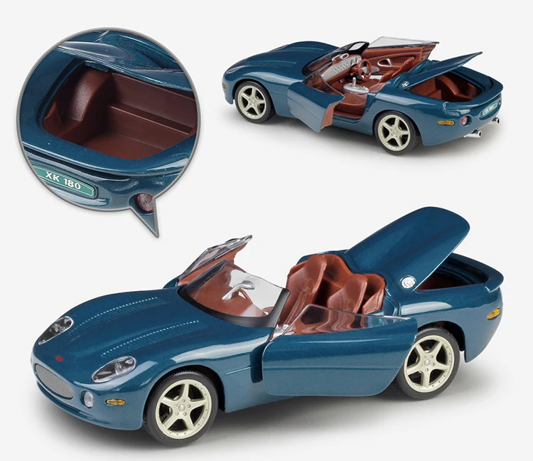 WELLY Модель автомобиля 1:24 Масштаб JAGUAR XK 180 родстер спортивный автомобиль литой автомобиль игрушки металлический сплав игрушка автомобиль для детей Коллекция подарков