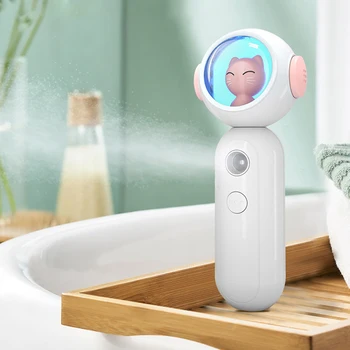 

30ml Portable Handheld Mini Humidifier Cartoon Nano Spray Moisturizing Skin Humidifier USB Mist Face Spray Facial Body Nebulize