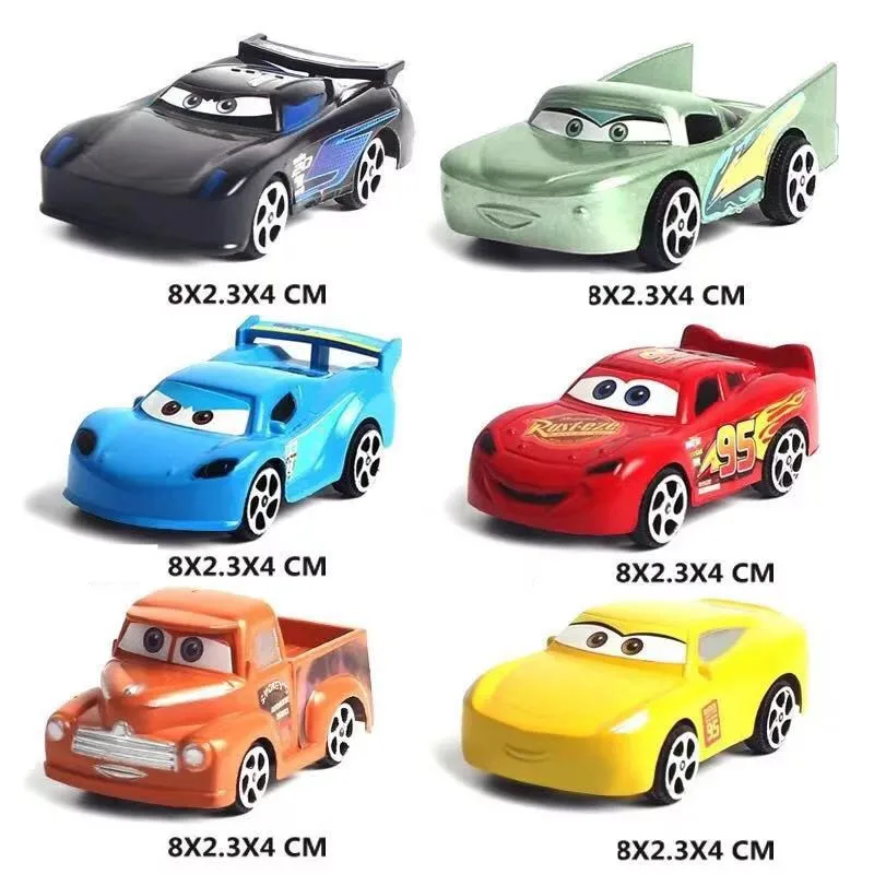 Ceny 7 sztuk samochody disney pixar 3 zygzak mcqueen Jackson Storm Cruz Mack wujek ciężarówka 155 odlany model samochodu dla dzieci prezent na boże narodzenie