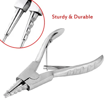 

1PC Stainless Steel Ring Opening Pliers Sturdy and Durable Body Jewelry Piercing Tool Exquisite Professional Puncture Tool