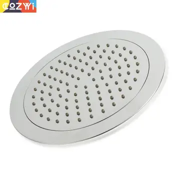 

Larger Ultra-thin Shower Head 10 Inch Head Rainfal Showers Chorme Plating 15 Degrees Tilt Bathroom Showerheads