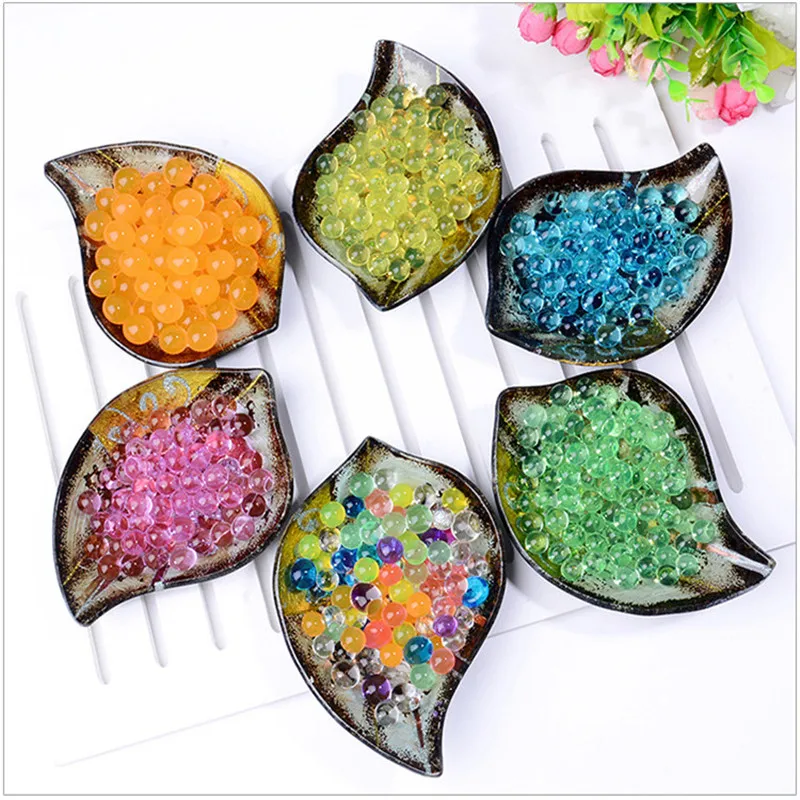 800pcs/160*5 Crystal Soil Mud Hydrogel Gel Kids Toy Water Beads Wedding Home Potted Decoration crystal soil mud toy,crystal soil