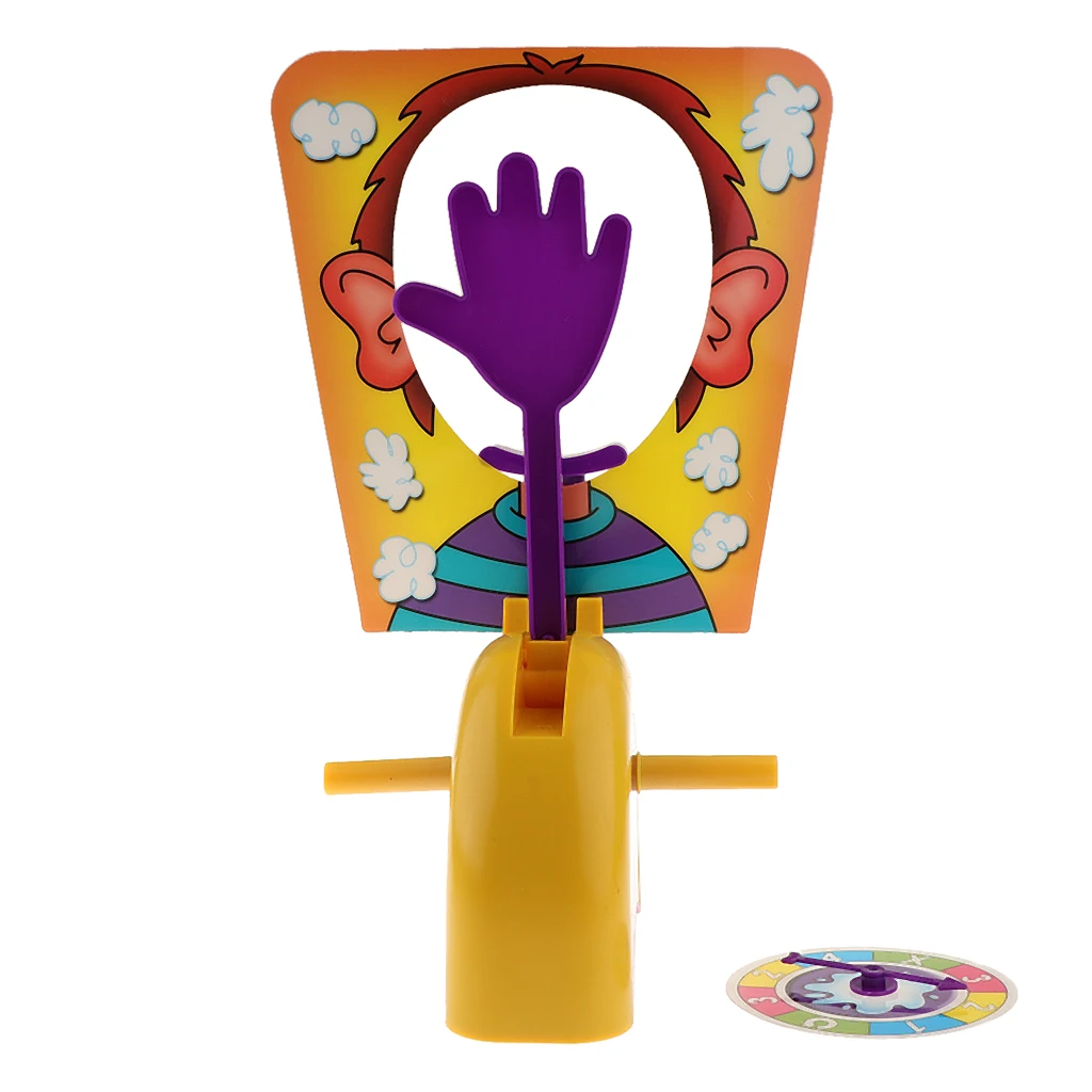 Pie in the Face Cannon Game Whipped Cream Family Board Game for Kids Age 5 and Up