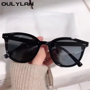 

Oulylan Fashion Small Sunglasses Women 2020 Brand Designer Vintage Sun Glasses for Ladies Black Brown Eyeglasses UV400 Goggles