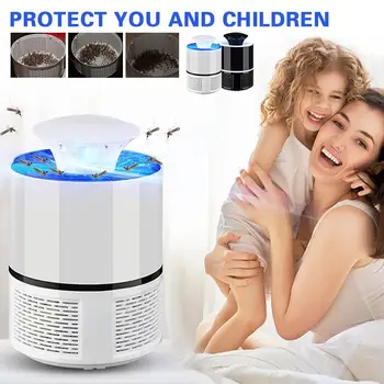 

5V Durable Electronic Mosquito Killer Zapper LED Mosquito Trap Outdoor Indoor Pest Controll Living Room Light