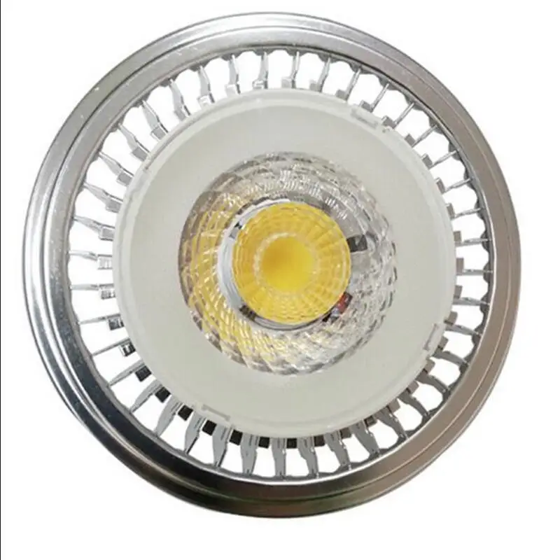 

1PCS Free Shipping AR111 15W LED COB Downlight Dimmable G53 Base Lamp Spotlight DC12V AC110-240V AR111 QR111 LED Bulb Lights