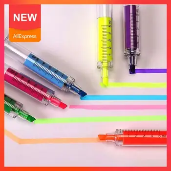 

1pcs Liquid Novelty Syringe Ballpoint Pen Stationery Pens Child Gift Office Cute Syringe Supplies Ballpoint N0D8