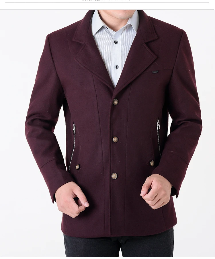 Men Coat AYUBNSUE Woolen Plus Size 7xl Men's Jackets Autumn&Winter Casual Mens Coats Cvercoats Jacket Abrigo Hombre KJ272 Men Coat AYUBNSUE Woolen Plus Size 7xl Men's Jackets Autumn&Winter Casual Mens Coats Cvercoats Jacket Abrigo Hombre KJ272
