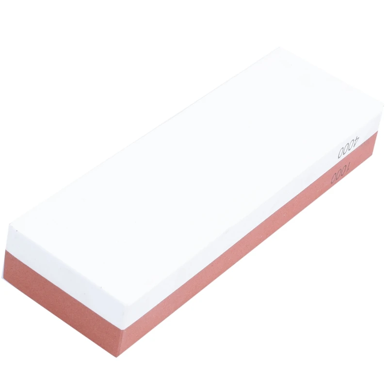 Whetstone Sharpening Stone,Knife Sharpener Kit, 1000/4000 Grit Chef Knife Sharpener Non-Slip Silicone Base Holder And Bamboo Bas