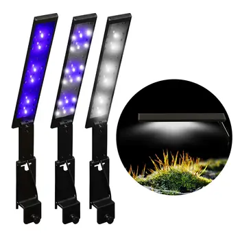 

New Dimmable Bright Aquarium Fish Tank LED Light Lamp Lighting Foldable JL-6T/JL-12T UK/US/EU Plug