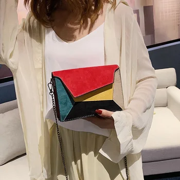 

Textured net red chic new small bag female 2020 summer new Korean version of the wild chain retro matte crossbody bag