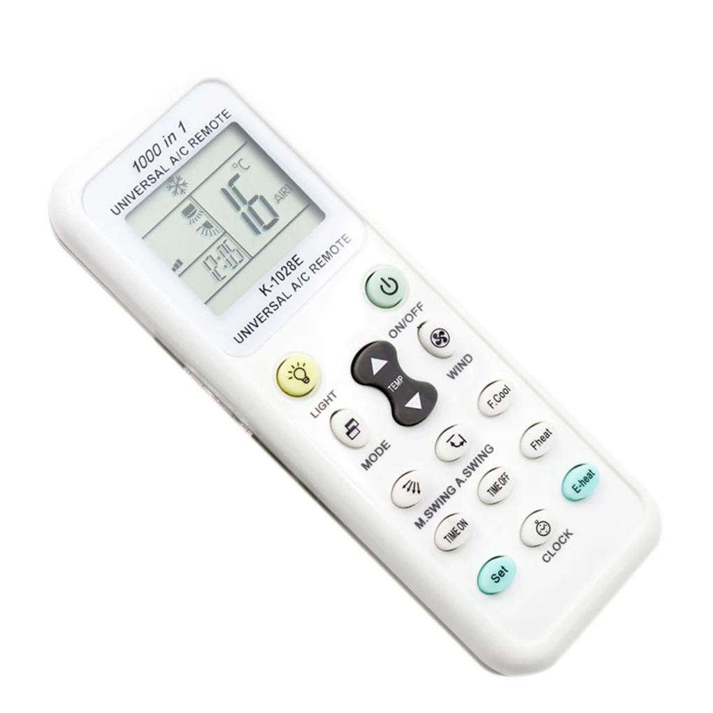 Universal K-1028E Low Power Consumption K-1028E Air Condition Remote LCD A/C Remote Control Controller