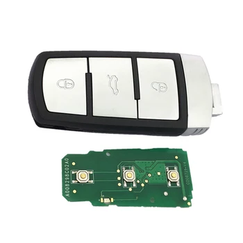 

3 Butons Remote Key For Passat Cc 03.2008-23.03.2015 With Circuit Board 3.5*1.5*7.5cm Car Remote Key