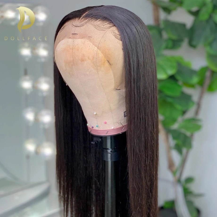 

Lace Front Human Hair Wigs Natural Straight Brazilian Short And Long Frontal Wig For Black Women Pre Plucked With Baby Hair 13x4