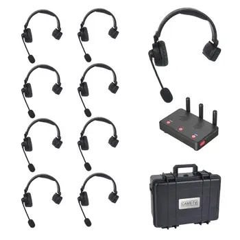 

CAME-TV WAERO Duplex Digital Wireless Foldable Headset with Hub 9 Pack（US Version/EU Version)）