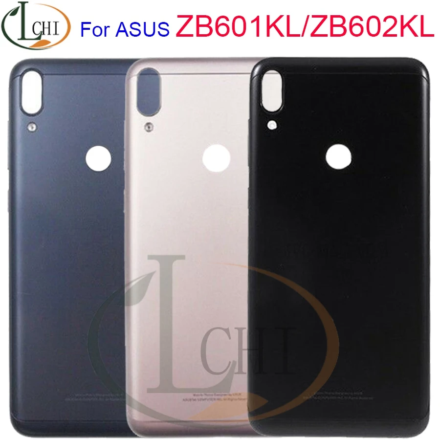 100% новая крышка для задней панели корпуса Asus Zenfone Max Pro (M1) ZB602KL Крышка аккумулятора ASUS ZB601KL|Корпусы и рамки