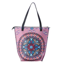 Для женщин национальная Сумочка на плечо, ручная работа, модная, сумка, шоппинга Мумия спальный мешок Водонепроницаемый из нервущейся крепкой ткани сумка через плечо сумки из натуральной кожи# R20