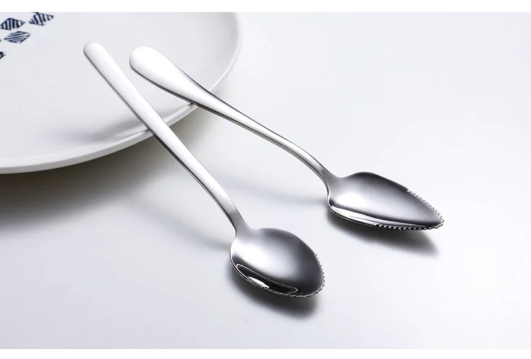 304 Stainless Steel Fruit Mud Scraping Spoon Baby Fruit Food Supplement Tool CHILDREN'S Tableware Maternal And Child Supplies