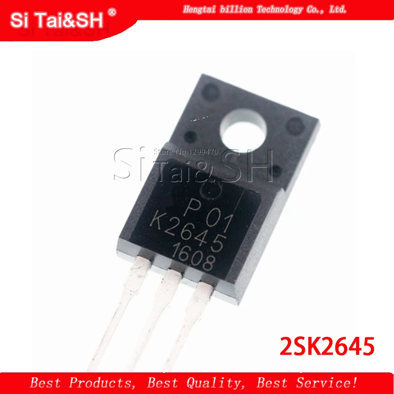 10 шт./лот 2SK2645 K2645 TO-220F 600 в 9A 1 2 MOSFET n-канальный транзистор новый оригинальный |