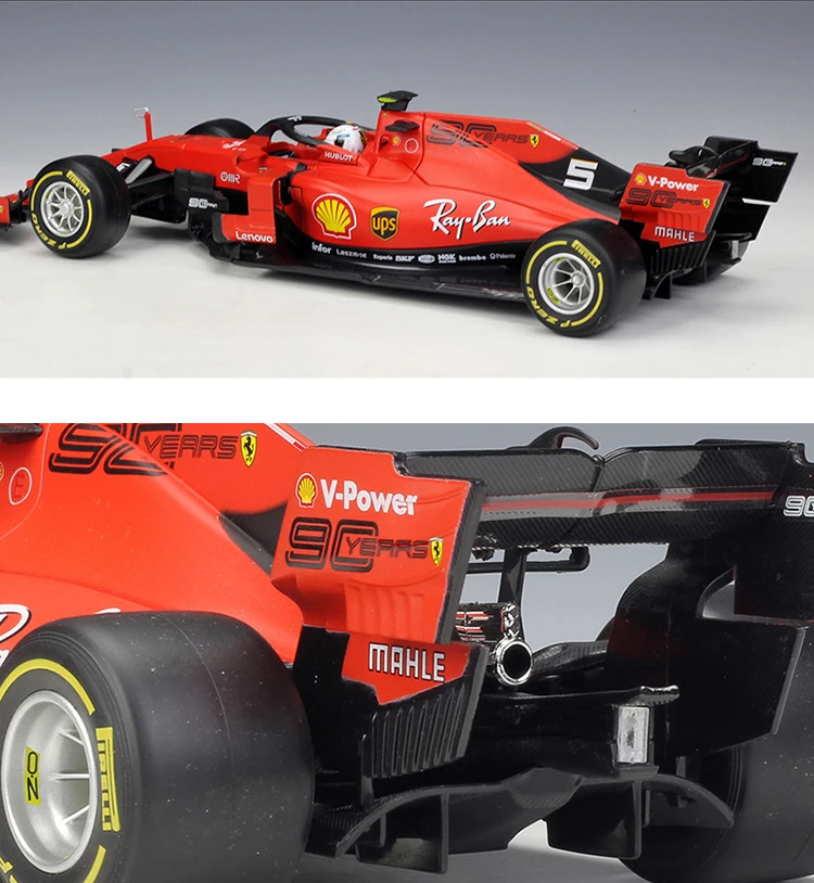 Bburago литья под давлением 1:18 Модель автомобиля Металл Ferrari F1 Formulaa 1 гоночный автомобиль Formule один SF71H и 90 сплав игрушка автомобиль коллекция